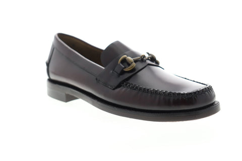 Sebago Classic Joe Citysides 7001570 Mens Brown Leather Dress Loafers Shoes