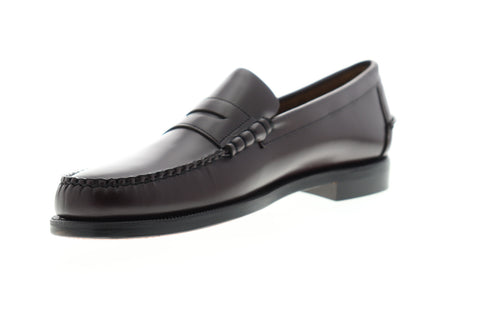 Sebago Classic Dan 7000300 Mens Brown Wide Loafers & Slip Ons Penny Shoes