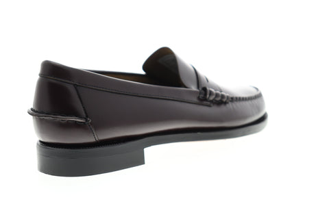 Sebago Classic Dan 7000300 Mens Brown Wide Loafers & Slip Ons Penny Shoes