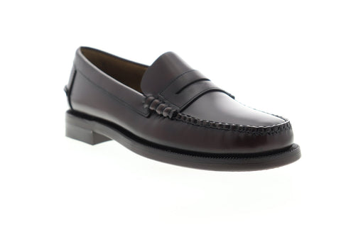 Sebago Classic Dan 7000300 Mens Brown Wide Loafers & Slip Ons Penny Shoes