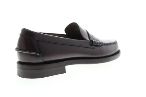 Sebago Classic Dan 7000300 Mens Brown Wide Loafers & Slip Ons Penny Shoes