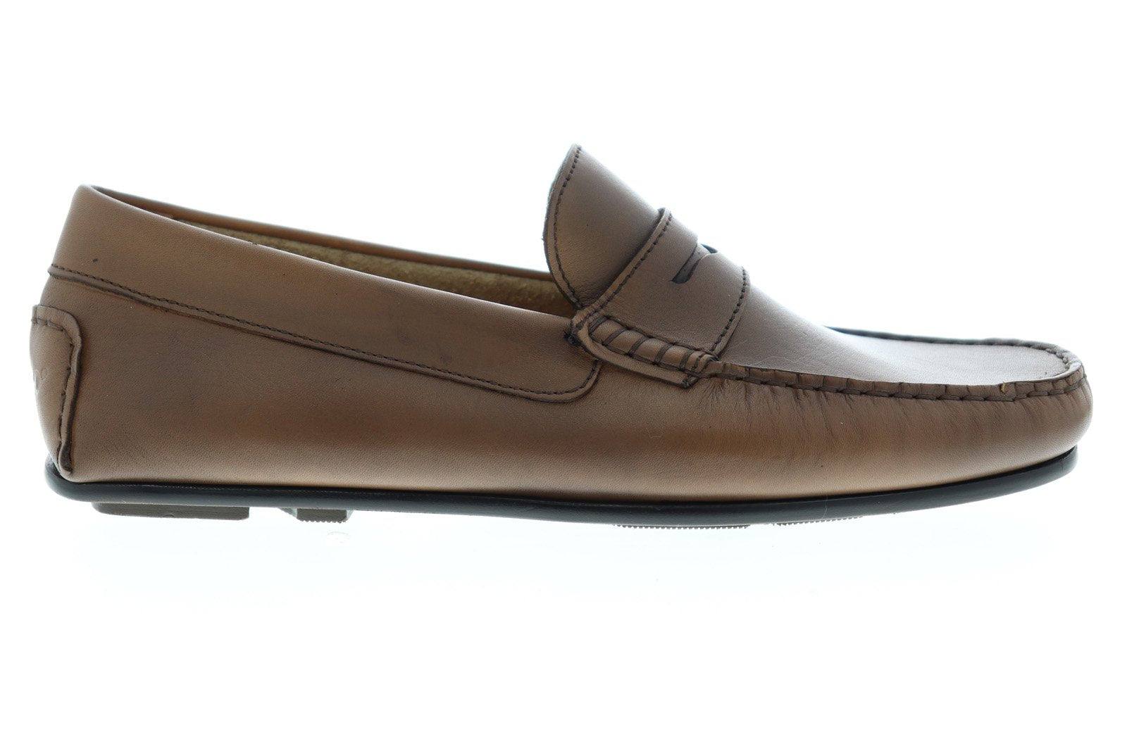 Sebago Tirso Penny 70007Z0 Mens Brown Wide Loafers Slip Ons