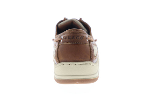 Sebago Clovehitch II 7000GE0 Mens Brown Extra Wide 4E Leather Loafers & Slip Ons Boat Shoes
