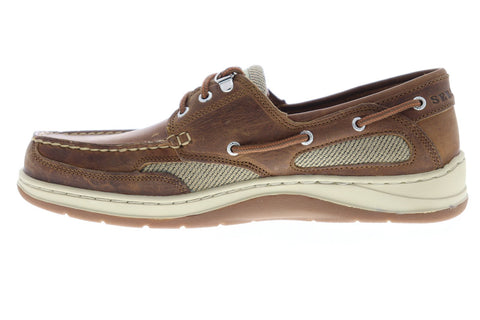Sebago Clovehitch II FGL Waxed 7000GE0 Mens Brown Leather Casual Boat Shoes