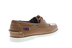 Sebago Portland Docksides Mens Brown Wide 2E Loafers & Slip  display picture 2