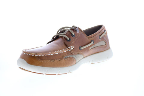 Sebago Clovehitch Lite FGL Oiled 7000HL0 Mens Brown Loafers & Slip Ons Boat Shoes