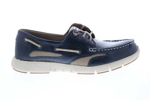 Sebago Clovehitch Lite FGL Oiled 7000HL0 Mens Blue Loafers & Slip Ons Boat Shoes