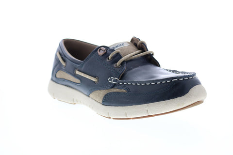 Sebago Clovehitch Lite FGL Oiled 7000HL0 Mens Blue Loafers & Slip Ons Boat Shoes