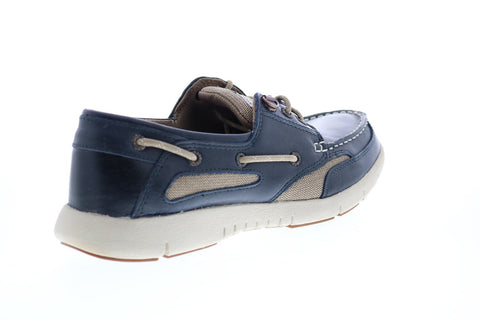 Sebago Clovehitch Lite FGL Oiled 7000HL0 Mens Blue Loafers & Slip Ons Boat Shoes