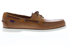 Sebago Dockside Portland Winch 70014M0 Mens Brown Synthetic Casual Boat Shoes