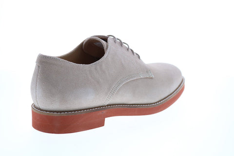 Sebago Harvard 70015W0 Mens Beige Wide Leather Oxfords & Lace Ups Plain Toe Shoes