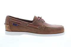 Sebago Portland Crazy Horse 70015H0 Mens Brown Leather Casual Lace Up Boat Shoes