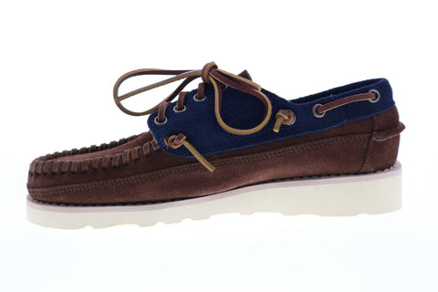 Sebago Cayuga 70015S0 Mens Brown Suede Loafers & Slip Ons Boat Shoes