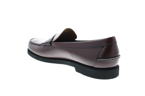 Sebago Dan Polaris 7001GW0 Mens Brown Leather Loafers & Slip Ons Penny Shoes