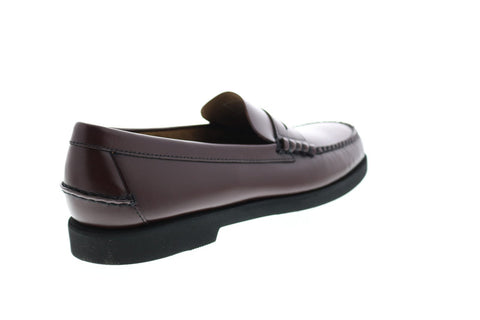 Sebago Dan Polaris 7001GW0 Mens Brown Leather Loafers & Slip Ons Penny Shoes