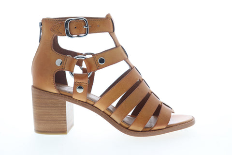 Frye Bianca Gladiator 70028 Womens Brown Leather Gladiator Sandals Shoes
