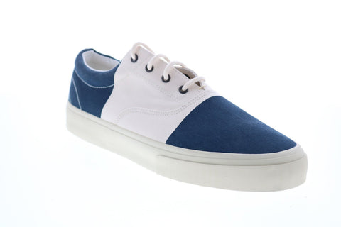 Sebago John Flags 7002SF0 Mens Blue Canvas Lifestyle Sneakers Shoes