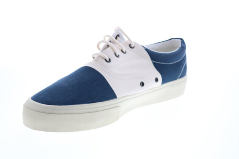 Sebago John Flags 7002SF0 Mens Blue Canvas Lifestyle Sneakers Shoes