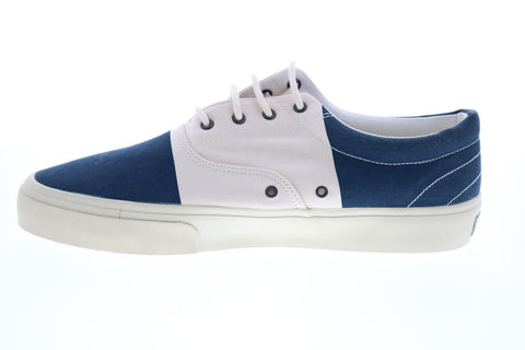 Sebago John Flags 7002SF0 Mens Blue Canvas Lifestyle Sneakers Shoes
