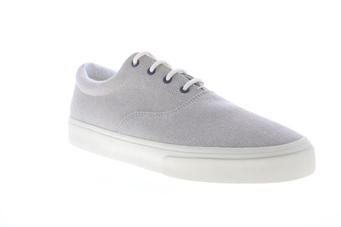 Sebago John Zen Canvas 7002TL0 Mens Beige Canvas Lace Up Sneakers Lifestyle Shoes
