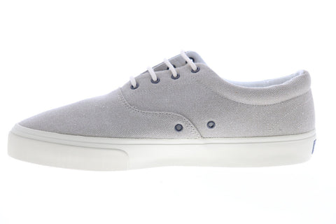 Sebago John Zen Canvas 7002TL0 Mens Beige Canvas Lace Up Sneakers Lifestyle Shoes