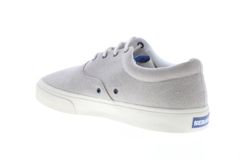 Sebago John Zen Canvas 7002TL0 Mens Beige Canvas Lace Up Sneakers Lifestyle Shoes