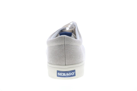 Sebago John Zen Canvas 7002TL0 Mens Beige Canvas Lace Up Sneakers Lifestyle Shoes
