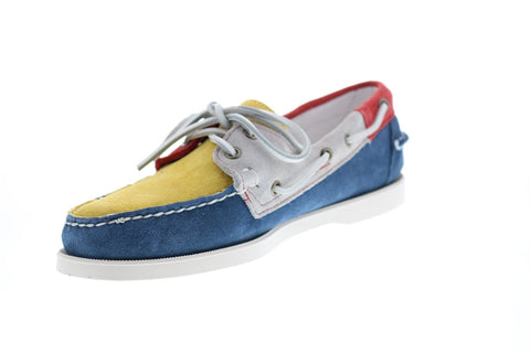 Sebago Portland Jibs 7002TP0 Mens Blue Loafers & Slip Ons Boat Shoes