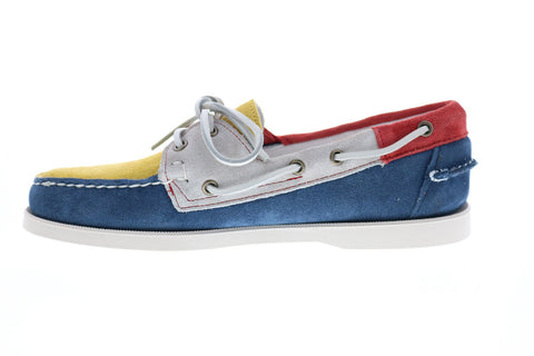 Sebago Portland Jibs 7002TP0 Mens Blue Loafers & Slip Ons Boat Shoes
