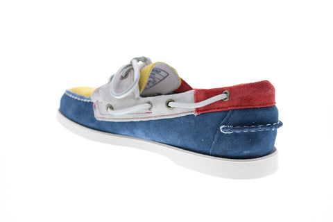 Sebago Portland Jibs 7002TP0 Mens Blue Loafers & Slip Ons Boat Shoes