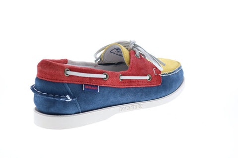 Sebago Portland Jibs 7002TP0 Mens Blue Loafers & Slip Ons Boat Shoes