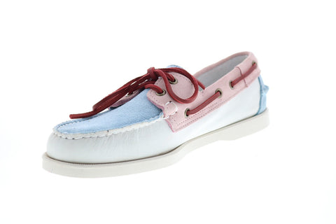 Sebago Portland Pastel 7002TW0 Mens White Loafers & Slip Ons Boat Shoes