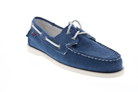 Sebago Portland Zen 7002TY0 Mens Blue Loafers & Slip Ons Boat Shoes
