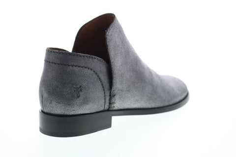 Frye Elyssa Shootie 70238 Womens Gray Leather Slip On Booties Boots