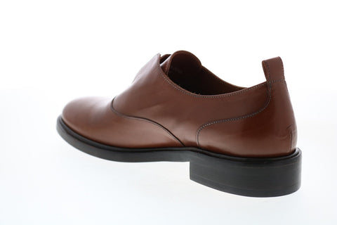 Frye Annie Oxford 70347 Womens Brown Leather Slip On Oxford Flats Shoes