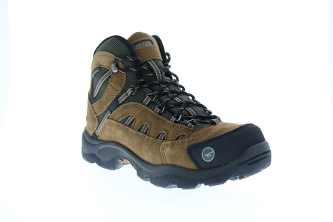 Hi-Tec Bandera WP 7035 Mens Brown Suede Lace Up Hiking Boots