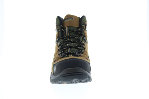 Hi-Tec Bandera WP 7035 Mens Brown Suede Lace Up Hiking Boots