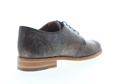 Frye Elyssa Oxford 70362 Womens Brown Leather Lace Up Oxford Flats Shoes