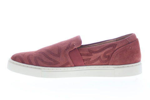Frye Ivy Primrose Slip On 70371 Womens Pink Suede Lifestyle Sneakers Shoes