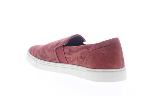 Frye Ivy Primrose Slip On 70371 Womens Pink Suede Lifestyle Sneakers Shoes