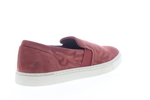 Frye Ivy Primrose Slip On 70371 Womens Pink Suede Lifestyle Sneakers Shoes