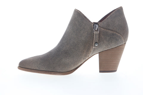 Frye Reed Shootie 70402 Womens Brown Suede Slip On Booties Boots
