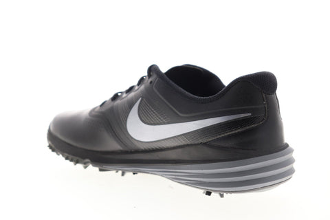 Nike Lunar Command 704427-001 Mens Black Synthetic Lace Up Athletic Golf Shoes