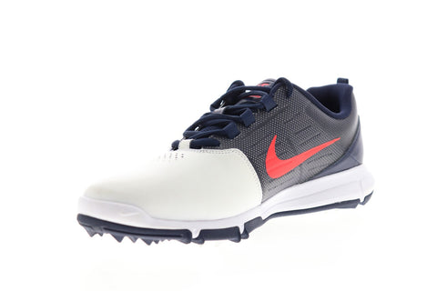 Nike Explorer SL 704694-102 Mens White Synthetic Lace Up Athletic Golf Shoes