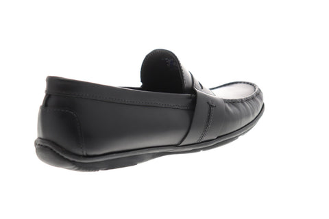 Eastland Pensacola Mens Black Leather Casual Dress Slip On Loafers Shoes