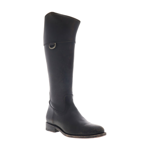 Frye Jayden D Ring 70490 Womens Black Leather Zipper Casual Dress Boots