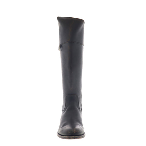 Frye Jayden D Ring 70490 Womens Black Leather Zipper Casual Dress Boots