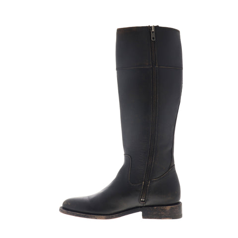 Frye Jayden D Ring 70490 Womens Black Leather Zipper Casual Dress Boots