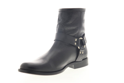 Frye Phillip Harness Short 70509 Womens Black Casual Dress Boots Shoes