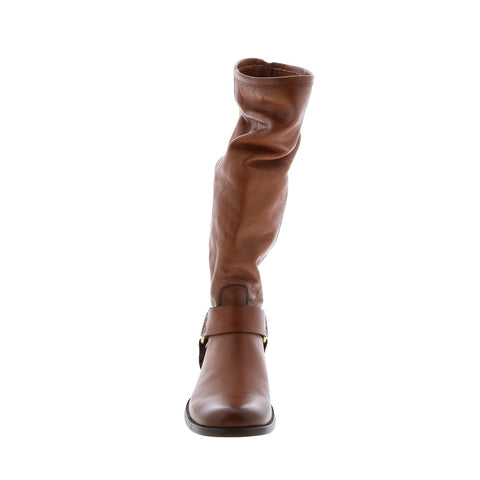 Frye Phillip Harness Tall 70511 Womens Brown Leather Casual Dress Boots